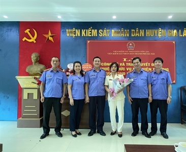 Lễ công bố và trao Quyết định điều động, bổ nhiệm chức vụ Phó Viện trưởng...
